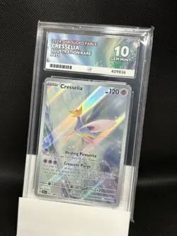 ACE 10 Cresselia 071/064 IR 2024 Shrouded Fable Pokemon TCG (NOT PSA) - Image 1