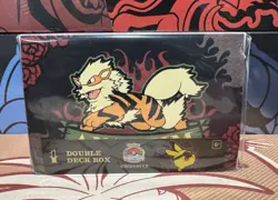 Pokemon Worlds 2025 Anaheim Exclusive Arcanine Deck Box - Image 1