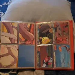 Pokemon 2000 vintage Topps/Movie cards NM/GM Holos Huge Lot Charizard Binder - Image 4