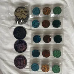 Pokemon TCG Coin Lot - NEW RARE Japanese Special Deck Set Charizard Blastoise - Image 1