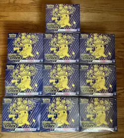 Lot of 10 Pokemon TCG Surging Sparks Elite Trainer Box ETB x10 NEW SEALED - Image 1