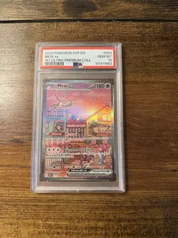 PSA 10 Pokemon SVP 151 UPC Black Star Promo Mew EX #053 GEM MINT Condition!! - Image 2