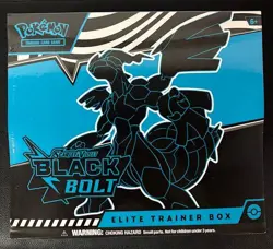 Pokemon TCG: Scarlet & Violet 10.5 Black Bolt Elite Trainer Box ETB IN HAND - Image 2