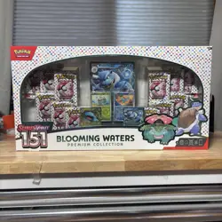 Pokemon 151 Scarlet & Violet Premium Collection BLOOMING WATERS - Image 1