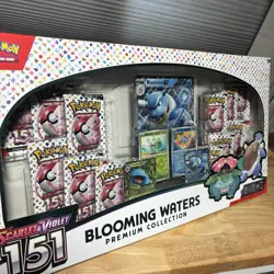 Pokemon 151 Scarlet & Violet Premium Collection BLOOMING WATERS - Image 2