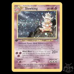 Slowking Holo #14/111 1st Edition Neo Genesis NM/Near Mint Pokemon 2000 - Image 1