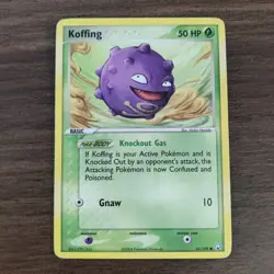Koffing 61/109 - MP Team Rocket Returns - 2004 Common Pokemon TCG Card - Image 1
