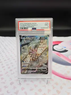 Pokemon TCG Palika V Astral Radiance 167/189 English Full Art Graded PSA 9 - Image 1