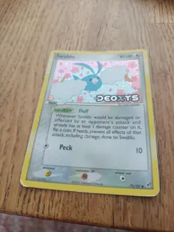 2005 Pokemon Card Ex Deoxys Swablu 79/107 Holo Reverse Foil. Many Pictures - Image 1