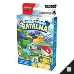 Pokemon My First Battle Decks TCG Charmander Squirtle Pikachu Bubblesaur Brazil - Image 3