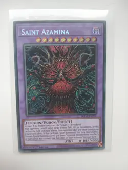 Saint Azamina SUDA-EN036 Secret Rare 1st Edition YuGiOh Card - Image 1