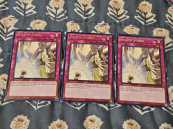 Solemn Strike x3 GRCR-EN059 - Rare - 1st Ed GRCR-EN059 Yugioh - Image 1