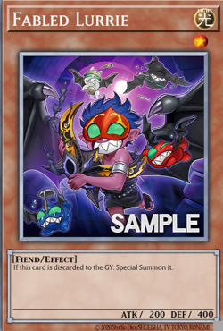 BLMM-EN104 Fabled Lurrie Alt Art Secret Rare YuGiOh Preorder - Image 1