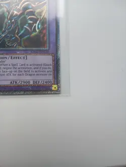 Yugioh Dark Paladin RA03-EN126 Platinum Secret Rare - Image 5