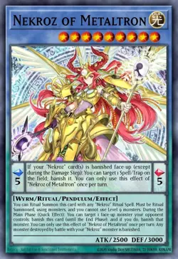 BLMM-EN026 Nekroz of Metaltron Secret Rare YuGiOh Preorder - Image 1