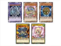 YuGiOh 711E 7-Eleven 2025 Collaboration Complete 5 Card Set Promo Rare Japan - Image 3
