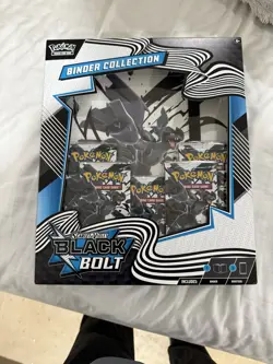 Pokemon Black Bolt Binder Collection - Image 1