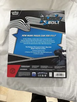 Pokemon Black Bolt Binder Collection - Image 2