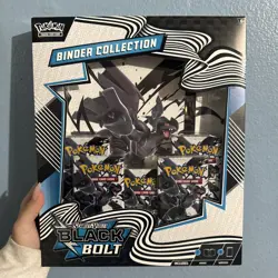 Pokemon Black Bolt Binder Collection - Image 1