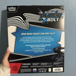 Pokemon Black Bolt Binder Collection - Image 2