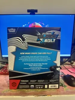Pokemon Black Bolt Binder Collection - Image 2