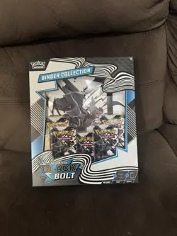 Pokemon Black Bolt Binder Collection - Image 1