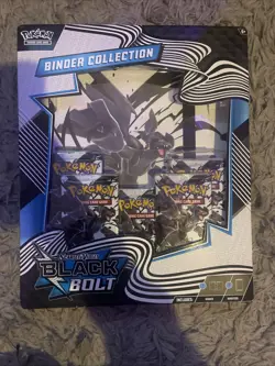 Pokemon Black Bolt Binder Collection - Image 1