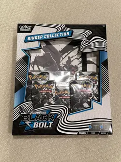 Pokemon Black Bolt Binder Collection - Image 1