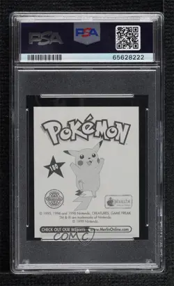 Charizard Merlin Pokemon Album Stickers PSA 10 GEM MT 1999 z3i - Image 2