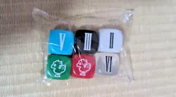 MTG FINAL FANTASY WotC dice Set of 6 Official Limited to events held in JPN FS - Image 1