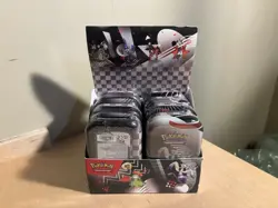 Pokemon Black Bolt & White Flare Unova Mini Tin Display Case (8 Tins) SHIPS NOW! - Image 2