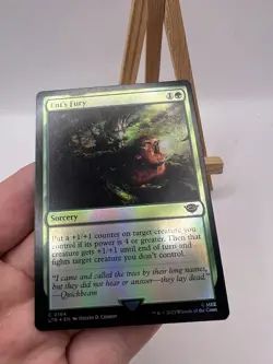 MTG Ent's Fury 0164 Foil Lord of the Rings LP Magic The Gathering 2023 - Image 3