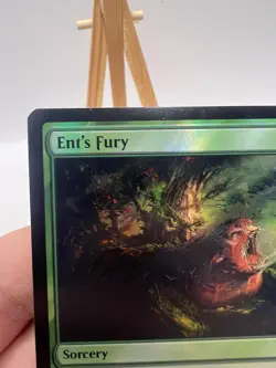 MTG Ent's Fury 0164 Foil Lord of the Rings LP Magic The Gathering 2023 - Image 5