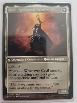 Mtg - Cecil, Dark Knight - FINAL FANTASY (FIN) - NM - Nonfoil - Image 2