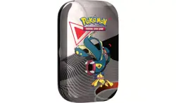 Pokemon TCG Black Bolt & White Flare Unova Mini Tin - Eelektross & Galvantula - Image 1