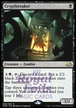 Cryptbreaker 1x FOIL EMN MTG Eldritch Moon Rare MINT black - Image 1
