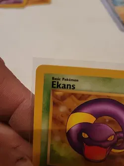 Ekans 46/62 Fossil Set Pokemon WoTC 1999 Mint Condition - Image 2