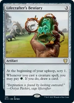 Lifecrafter's Bestiary NM, English MTG Innistrad: Midnight Hunt - Image 1