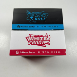 Pokemon Center Black Bolt and White Flare ETB PC Elite Trainer Box- Small Tear - Image 3