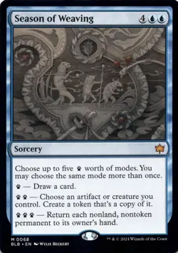 Season of Weaving Bloomburrow - Magic MTG NM - Image 1