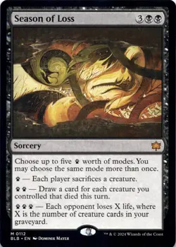 Season of Loss Bloomburrow - Magic MTG NM - Image 1