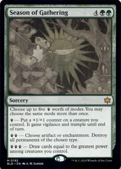 Season of Gathering Bloomburrow - Magic MTG NM - Image 1