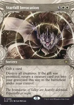 Starfall Invocation (Showcase) Bloomburrow - Magic MTG NM - Image 1
