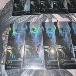 Forest The End Of Eternity Basic Land Foil MTG 10 Sheets - Image 4