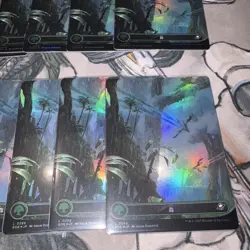 Forest The End Of Eternity Basic Land Foil MTG 10 Sheets - Image 5
