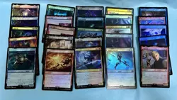 Final Fantasy MTG Uncommon Foil Card Set of 25 Japan Edition - Image 1