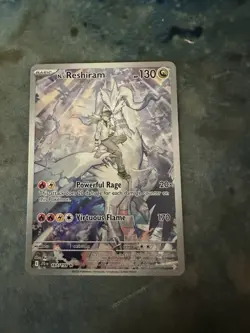Pokemon Scarlet & Violet lN's Reshiram #167 Journey Together Full Art Rare Holo - Image 2