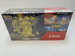 Pokemon Surging Sparks ETB & Booster Bundle Costco 2-pack. Factory Sealed 2BOXES - Image 2