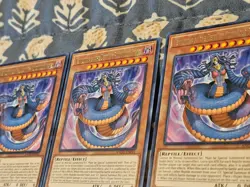 Vennominaga the Deity of Poisonous Snakes x3 - ANGU-EN041 - Rare - Yugioh - Image 2