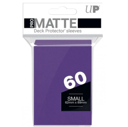 Ultra Pro - Pro-Matte Small Deck Protector Sleeves : Purple (60) - YuGiOh! - Image 1